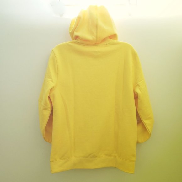 Tek Gear Ultrasoft Fleece Pullover Hoodie, Color - Flame Yellow, Size S, RN#7327 - Picture 13 of 15